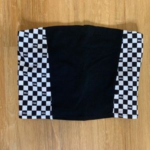 Victoria Secret PINK checkered tube top